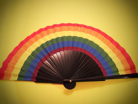 Rainbow FlagFan